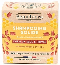 Festes Shampoo mit Hafer und Honig - BeauTerra Solid Shampoo For Dry Hair — Bild N1