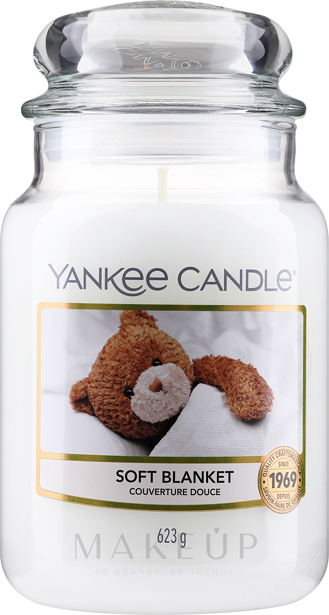 Duftkerze im Glas - Yankee Candle Soft Blanket Candle — Bild 623 g