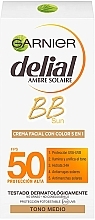 5in1 Sonnenschützende BB Gesichtscreme SPF 50 - Garnier Delial Ambre Solaire BB Cream SPF50 — Bild N1