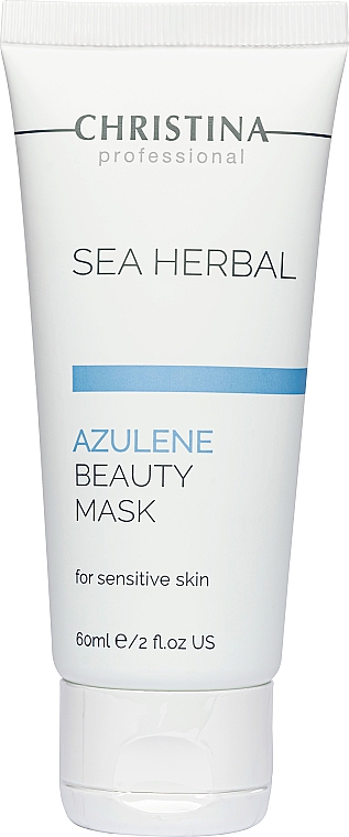 Azulen-Schönheitsmaske für empfindliche Haut - Christina Sea Herbal Beauty Mask Azulene