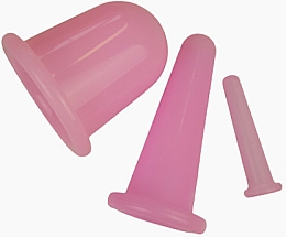 Düfte, Parfümerie und Kosmetik Silikondosen für Vakuum-Körper- und Gesichtsmassage 37174 rosa - Deni Carte