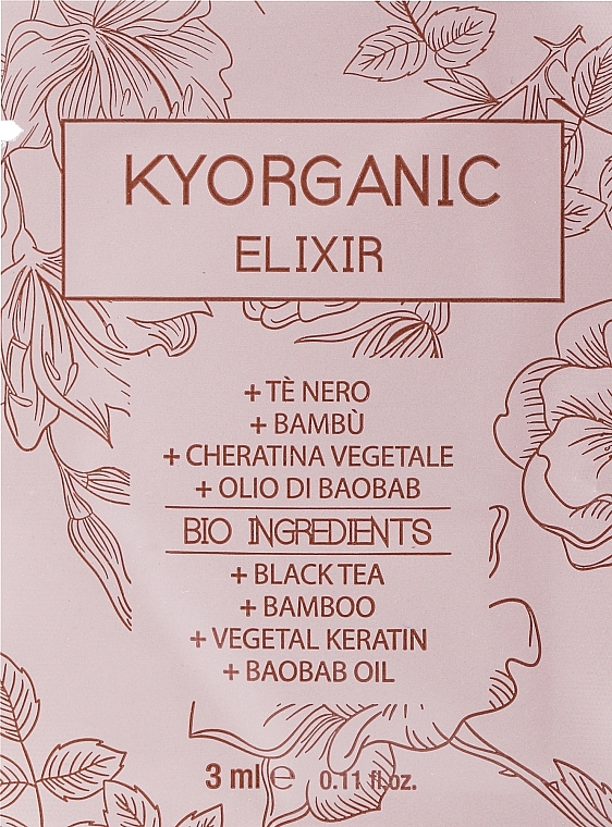 GESCHENK! Bio-Haarelixier - Kyo Kyorganic Elixir — Bild N1