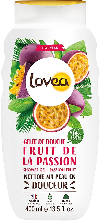 Duschgel mit Passionsfrucht - Lovea Shower Gel Passion Fruit — Bild N1
