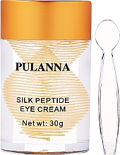 Düfte, Parfümerie und Kosmetik Augencreme mit Peptiden - Pulanna Silk Peptide Eye Cream