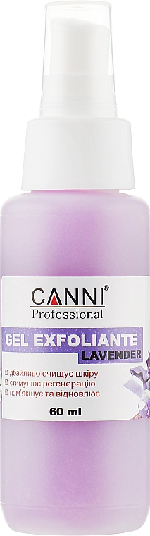 Gel-Peeling mit Lavendel - Canni Gel Exfoliant Lavender — Bild N1