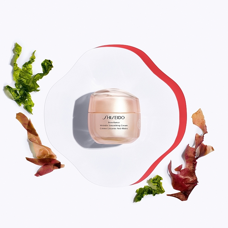 Glättende Anti-Falten Gesichtscreme für den Tag - Shiseido Benefiance Wrinkle Smoothing Cream — Bild N4