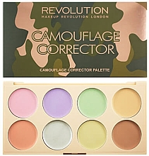 Düfte, Parfümerie und Kosmetik Highlighter-Palette - Makeup Revolution Camouflage Corrector Palette