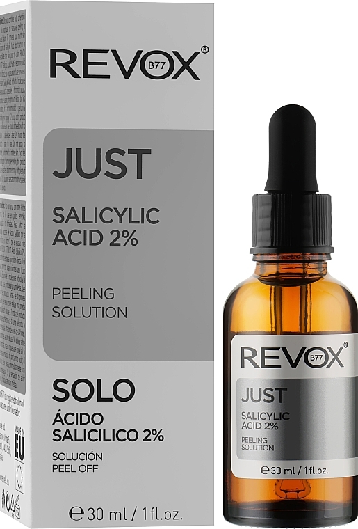 Gesichtspeeling-Serum mit Salicylsäure - Revox Just Salicylic Acid Peeling Solution — Bild N2