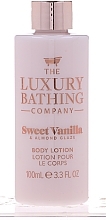 Set - Grace Cole The Luxury Bathing Sweet Vanila (Duschgel 100 ml + Körperlotion 100 ml + Badeschwamm) — Bild N3