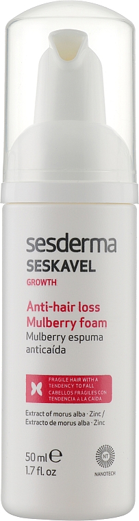Schaum gegen Haarausfall - Sesderma Seskavel Growth Anri-hair Loss Mulberry Foam — Bild N1