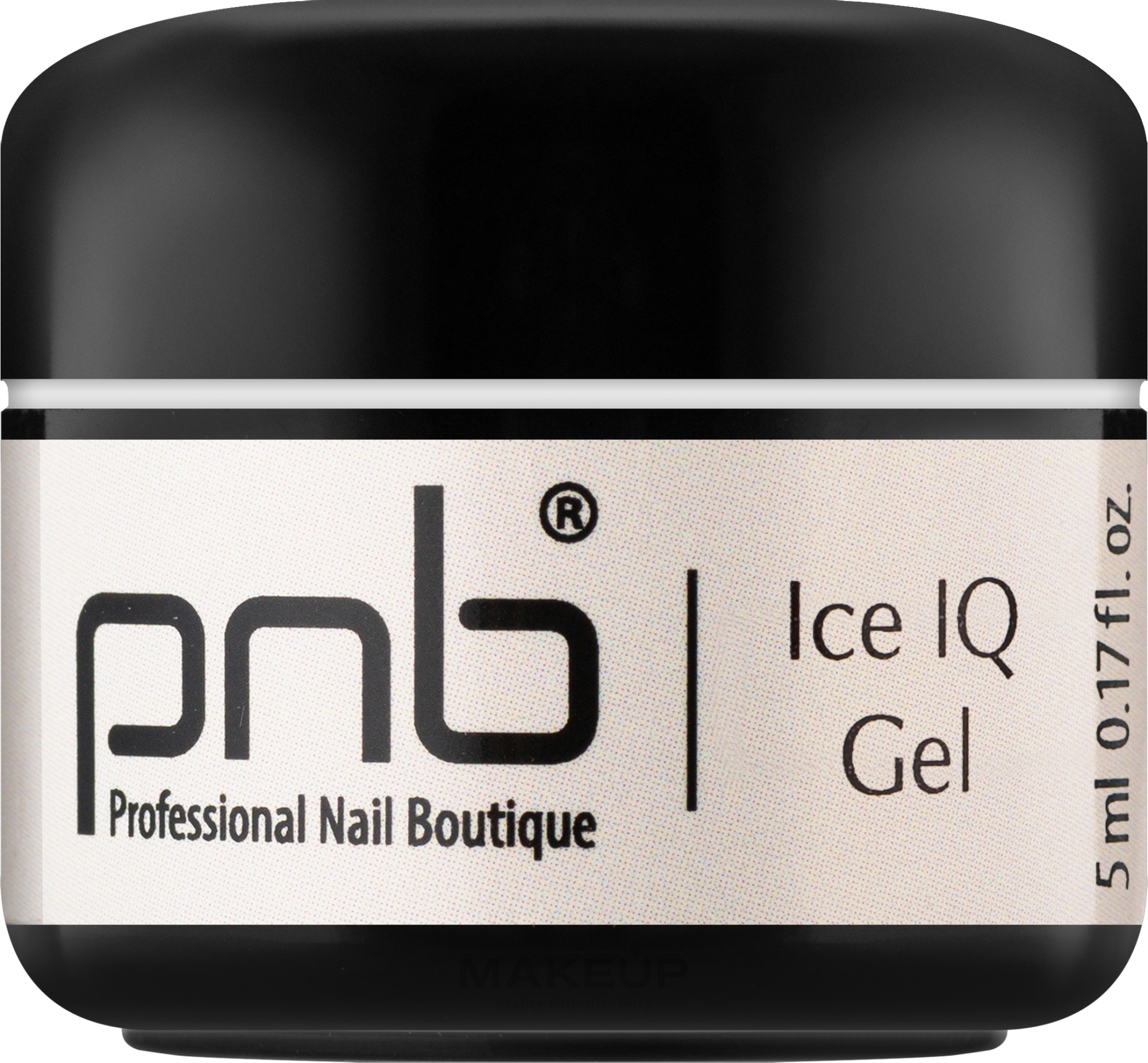 Niedertemperatur-Gel transparent - PNB UV/LED Ice IQ Gel Crystal — Bild 5 ml