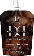 Düfte, Parfümerie und Kosmetik Solarium-Creme mit ultradunklen Bronzern und Mega-Silikonen - Brown Sugar Double Black Chocolate 400X