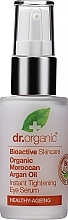 Düfte, Parfümerie und Kosmetik Augenserum mit marokkanischem Arganöl - Dr. Organic Bioactive Skincare Moroccan Argan Oil Tightening Eye Serum