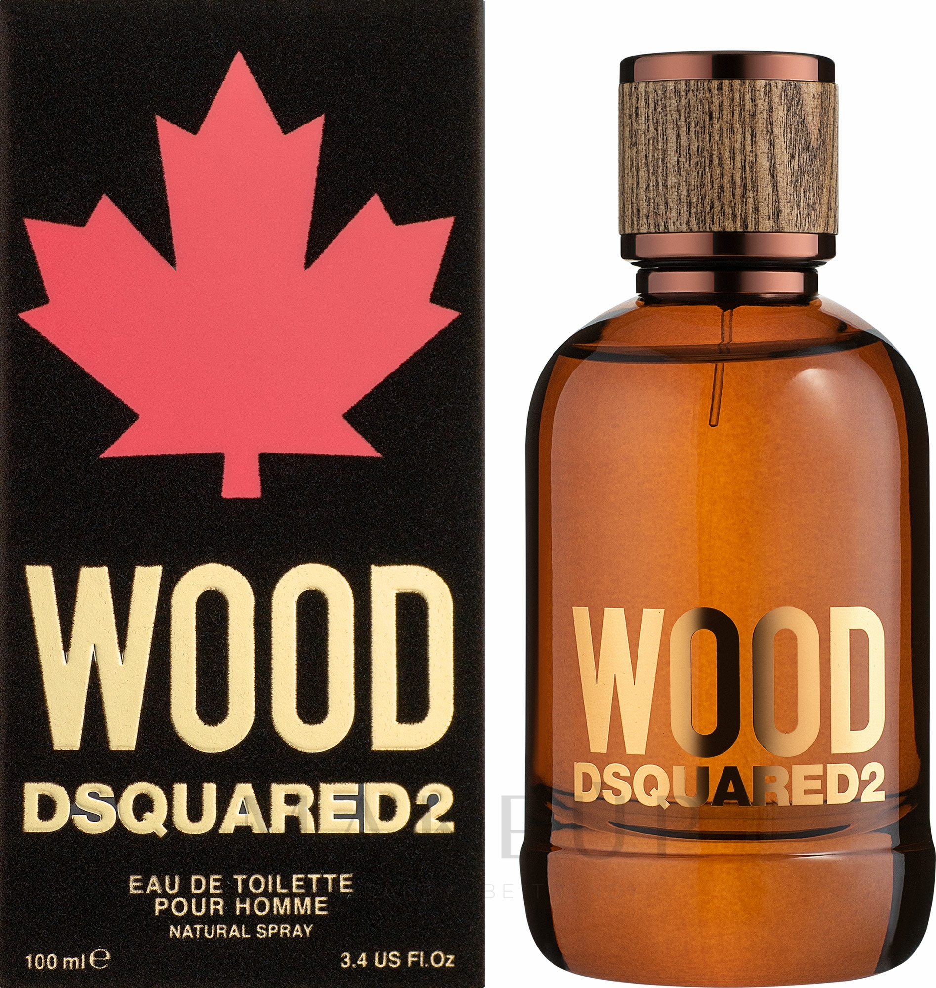 Dsquared2 Wood Pour Homme - Eau de Toilette — Bild 100 ml