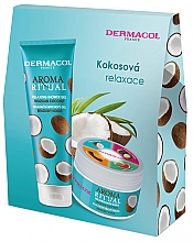 Körperpflegeset - Dermacol Aroma Ritual Coconut (Duschgel 250ml + Körperpeeling 200g) — Bild N1