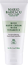 Düfte, Parfümerie und Kosmetik Handcreme mit Rose und Vitamin E - Mario Badescu Rose Hand Cream with Vitamin E Tube