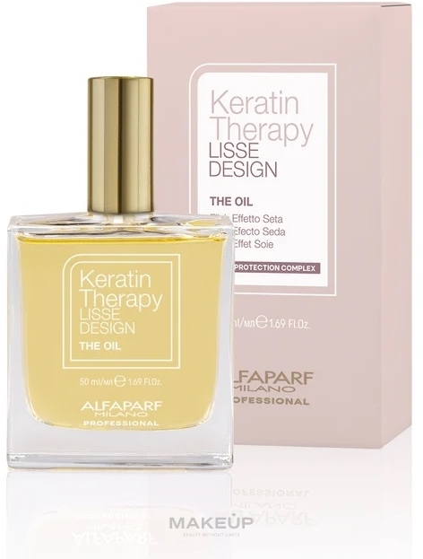 Haaröl mit Keratin - Alfaparf Lisse Design Keratin Therapy Oil — Bild 50 ml