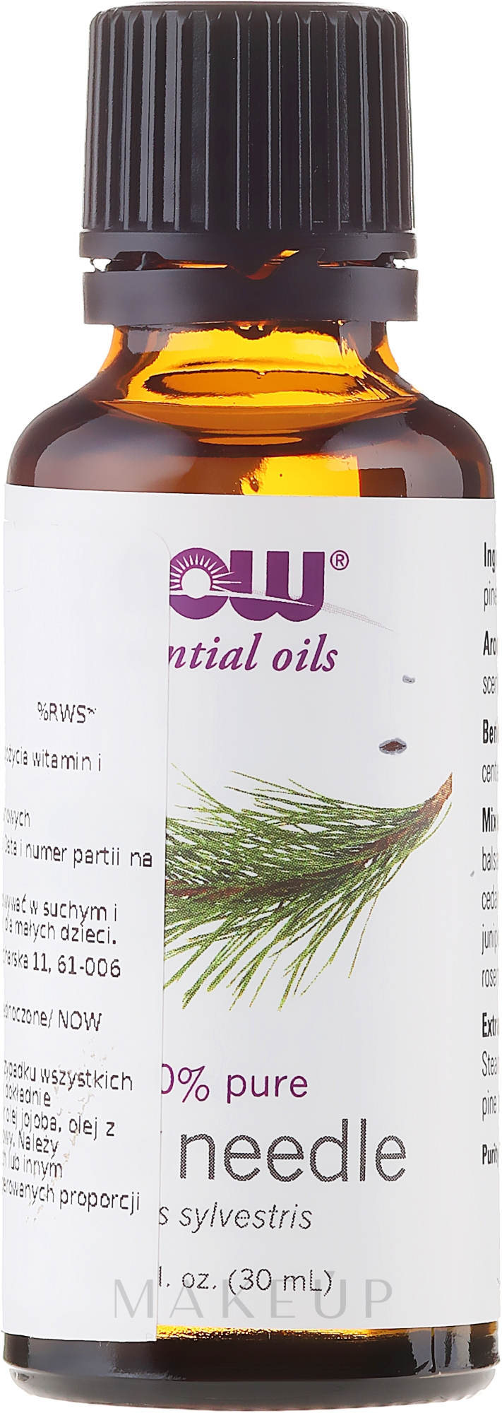 Ätherisches Öl Kiefernadel - Now Foods Essential Oils Pine Needle — Bild 30 ml