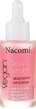 Düfte, Parfümerie und Kosmetik Aufhellendes Peeling-Serum für das Gesicht - Nacomi Glow Serum Brightening & Exfoliating Serum