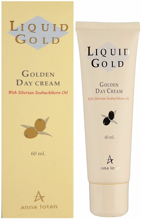 Pflegende und feuchtigkeitsspendende Tagescreme mit sibirischem Sanddorn - Anna Lotan Liquid Gold Golden Day Cream — Bild N1