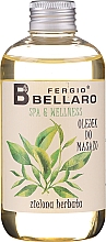 Düfte, Parfümerie und Kosmetik Feuchtigkeitsspendendes Massageöl mit Arganöl und Vitamin E - Fergio Bellaro Massage Oil Green Tea