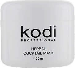 Düfte, Parfümerie und Kosmetik Pflegende Gesichtsmaske - Kodi Professional Herbal Coctail Mask