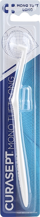 Einbüschel-Zahnbürste 9 mm weiß - Curaprox Curasept Mono Tuft Long Toothbrush — Bild N1