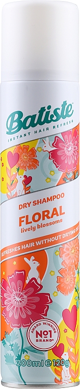 Trockenes Shampoo - Batiste Dry Shampoo Bright and Lively Floral Essences — Bild N1