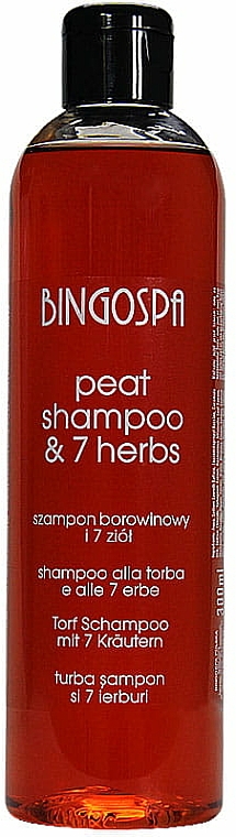 Torf-Shampoo mit 7 Kräutern - BingoSpa Shampoo Mud And 7 Herbs — Bild N1