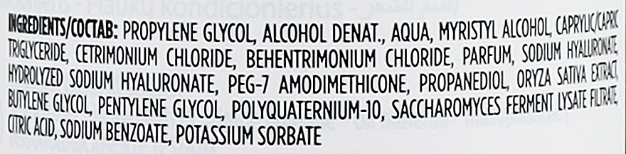 Feuchtigkeitsspendende Pflegespülung mit Hyaluronsäure  - Collistar Attivi Puri Hair Hyaluronic Acid Liquid Conditioner — Bild N2