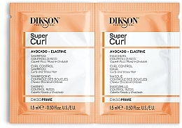 GESCHENK! Haarpflegeset - Dikson Super Curl (Haarshampoo 15ml + Haarmaske 15ml)  — Bild N1