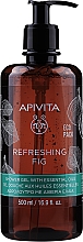 Duschgel mit Feige und ätherischen Ölen - Apivita Refreshing Fig Shower Gel with Essential Oils — Bild N4