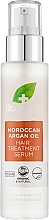 Düfte, Parfümerie und Kosmetik Haarserum mit marokkanischem Arganöl - Dr. Organic Bioactive Haircare Moroccan Argan Oil Hair Treatment Serum