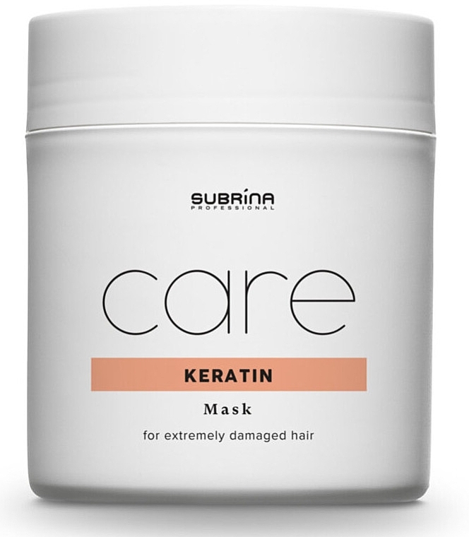 Keratinmaske für trockenes und strapaziertes Haar - Subrina Professional Care Keratin Mask — Bild N1