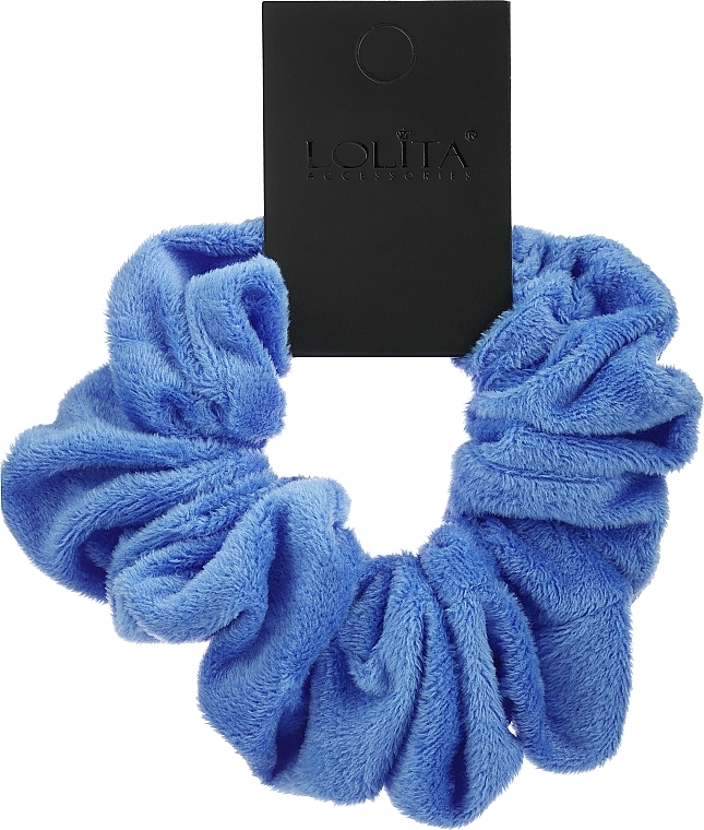 Haargummi aus Samt blau XL - Lolita Accessories  — Bild N1