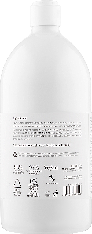 Glättender Conditioner für widerspenstiges Haar mit Kürbis und Hopfen - Nook Beauty Family Organic Hair Care — Bild N6
