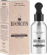 Schnurrbart- und Bartpflegeöl mit Argan und Jojoba - Roomcays — Bild N1