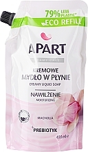 Düfte, Parfümerie und Kosmetik Flüssige Cremeseife Magnolia - Apart Natural Creamy Care Magnolia + Prebiotyc (Doypack) 