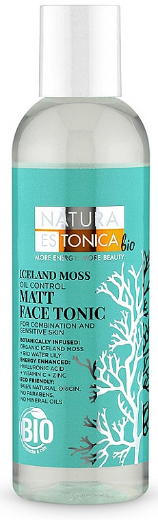 Mattierendes Gesichtstonikum mit Islandmoos - Natura Estonica Iceland Moss Face Tonic