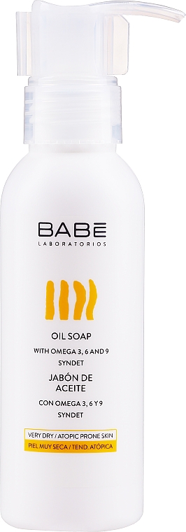 Duschseife mit Omega 3, 6 und 9 für die Reise - Babe Laboratorios Oil Soap Travel Size — Bild N1