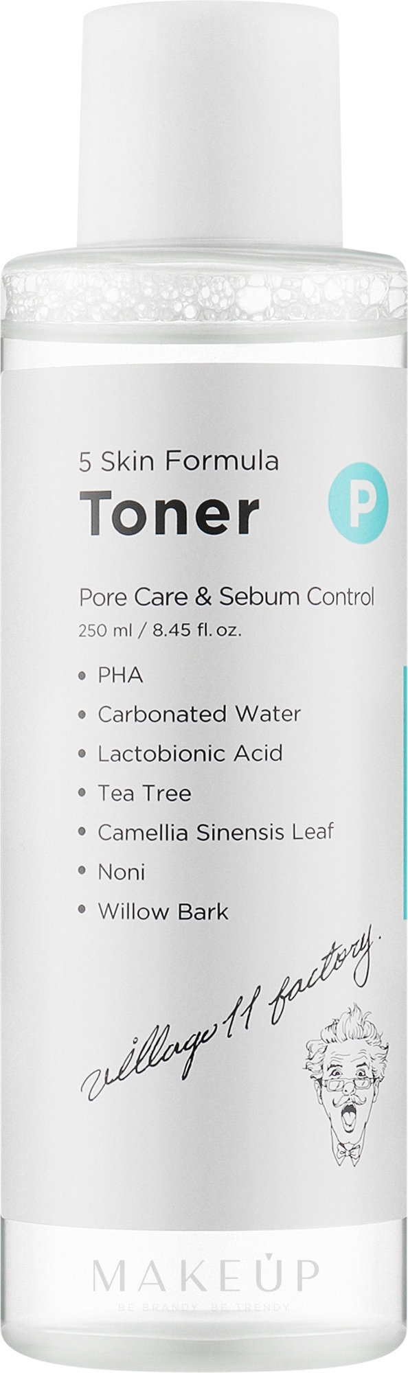 Porenstraffender Toner - Village 11 Factory P Skin Formula Toner — Bild 250 ml