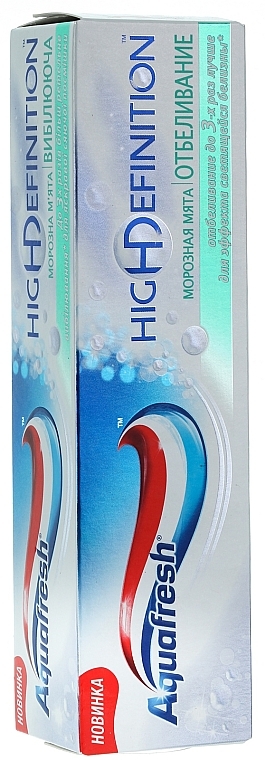 Aufhellende Zahnpasta High Definition - Aquafresh Hiqh Definition White — Bild N1