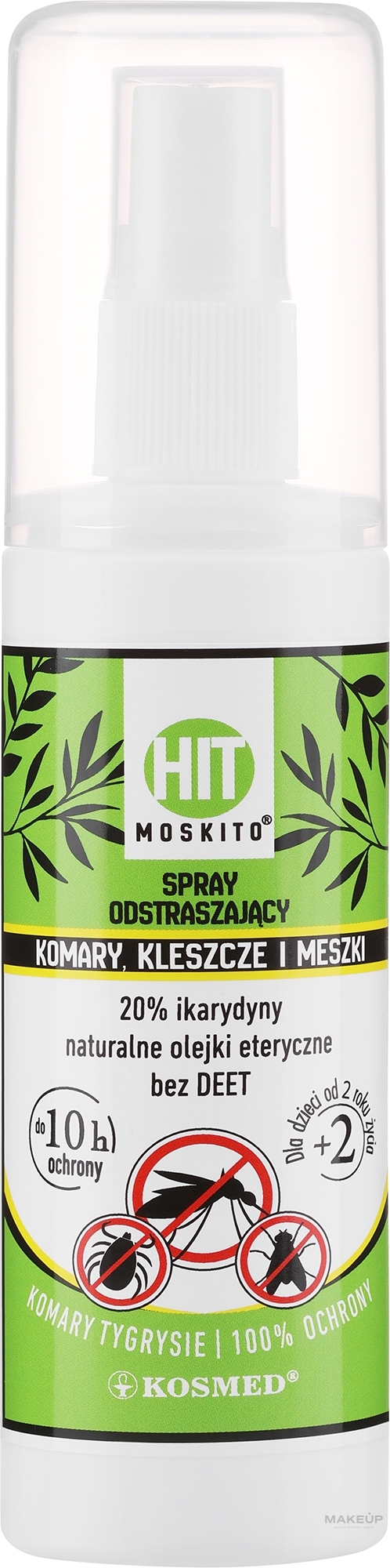 Spray gegen Mücken und Zecken - Kosmed Hit Moskito — Bild 80 ml