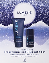Körperpflegeset - Lumene Men Raikas Refreshing Morning Gift Set  — Bild N1