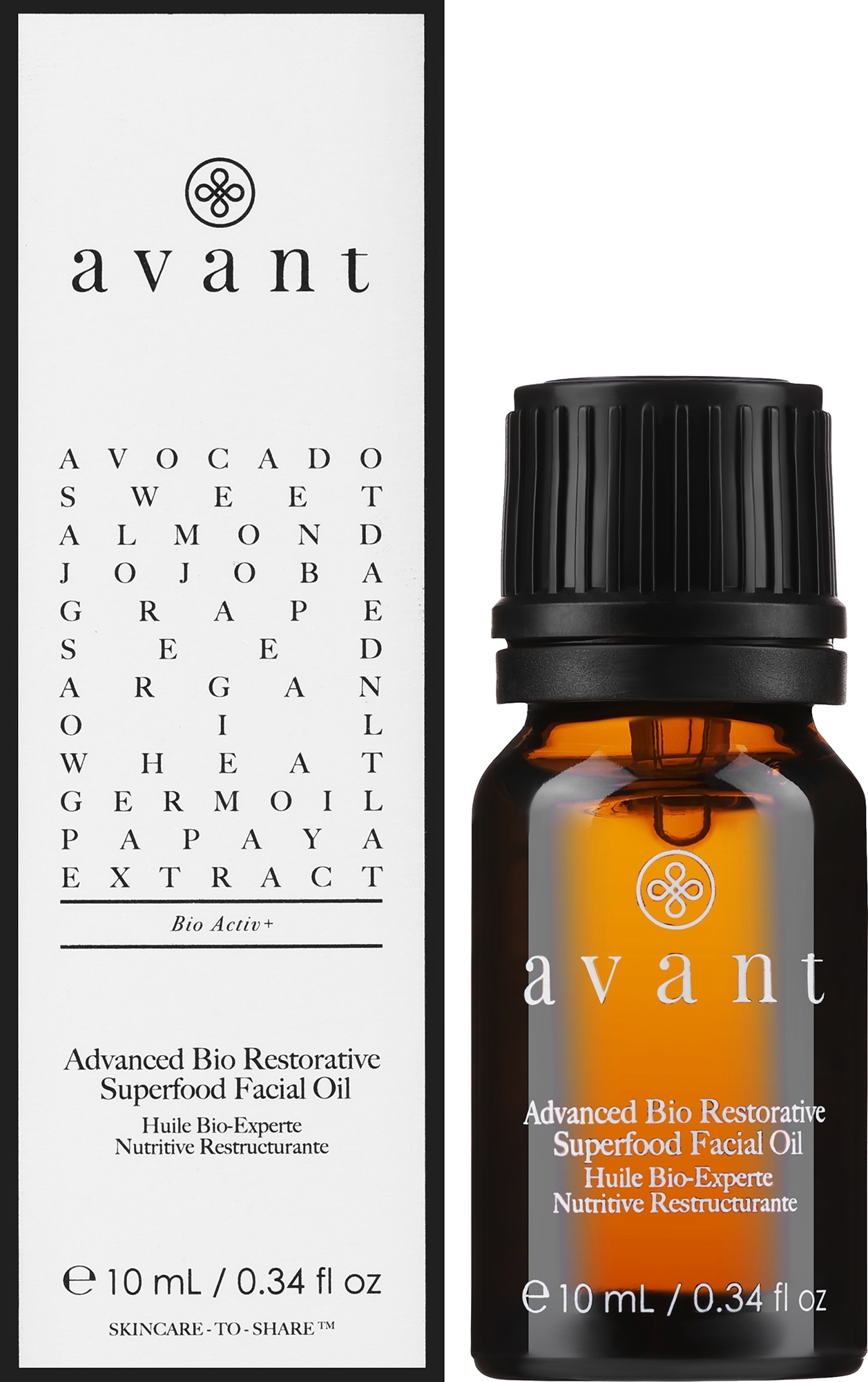 Gesichtsöl - Avant Advanced Bio Restorative Superfood Facial Oil — Bild 10 ml