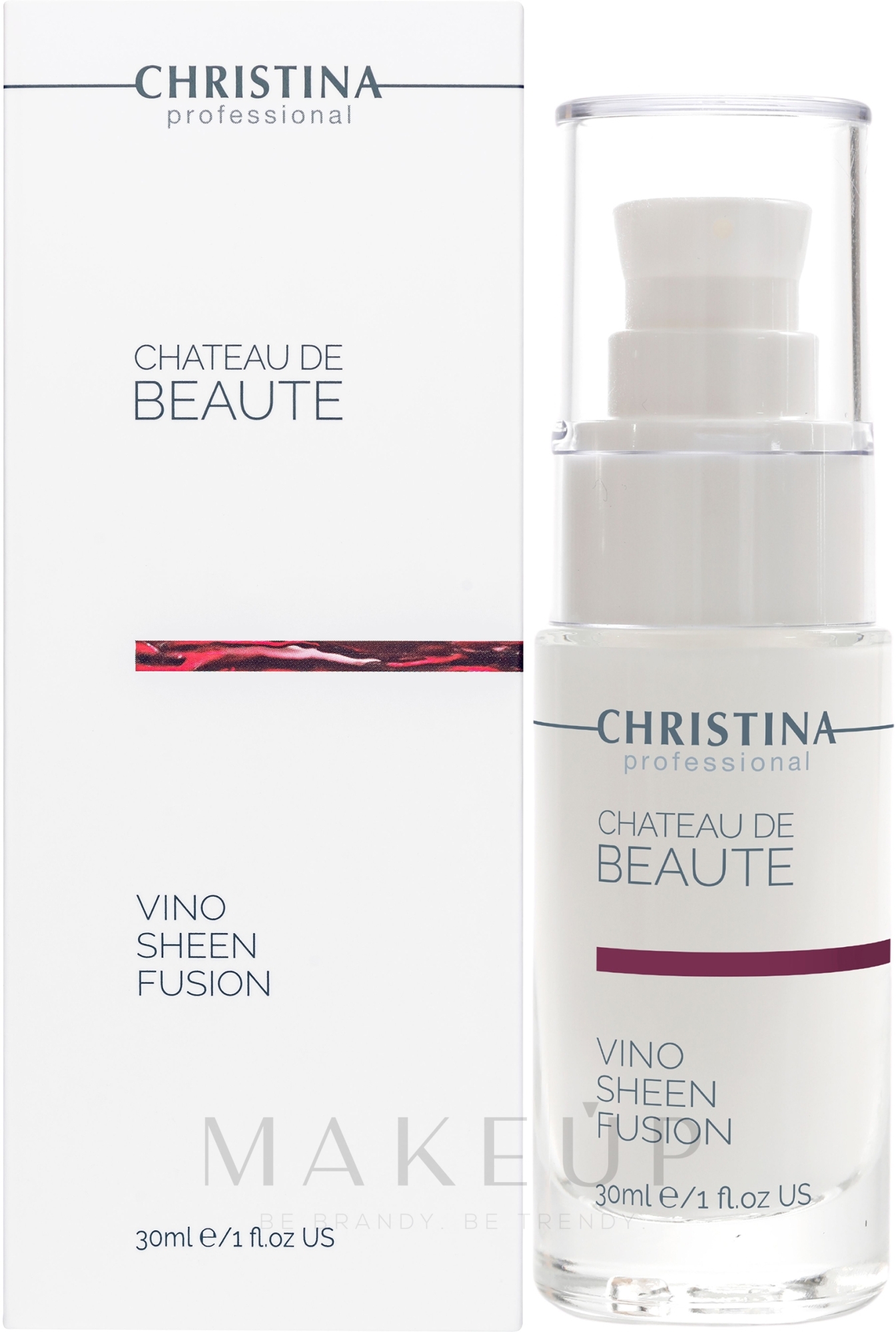 Anti-Aging Gesichtsfluid mit reinen Traubenextrakten - Christina Chateau de Beaute Vino Sheen Fusion — Bild 30 ml