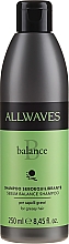 Regulierendes Shampoo für fettiges Haar mit Brennnesselextrakt - Allwaves Balance Sebum Balancing Shampoo — Foto N1