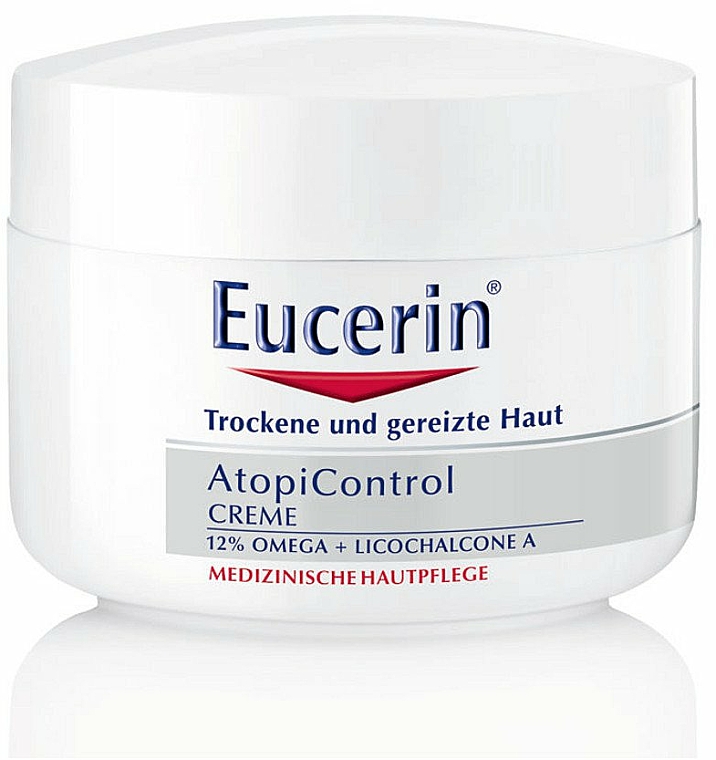 Nährende Gesichtscreme für trockene und gereizte Haut - Eucerin AtopiControl Care Cream — Bild N2