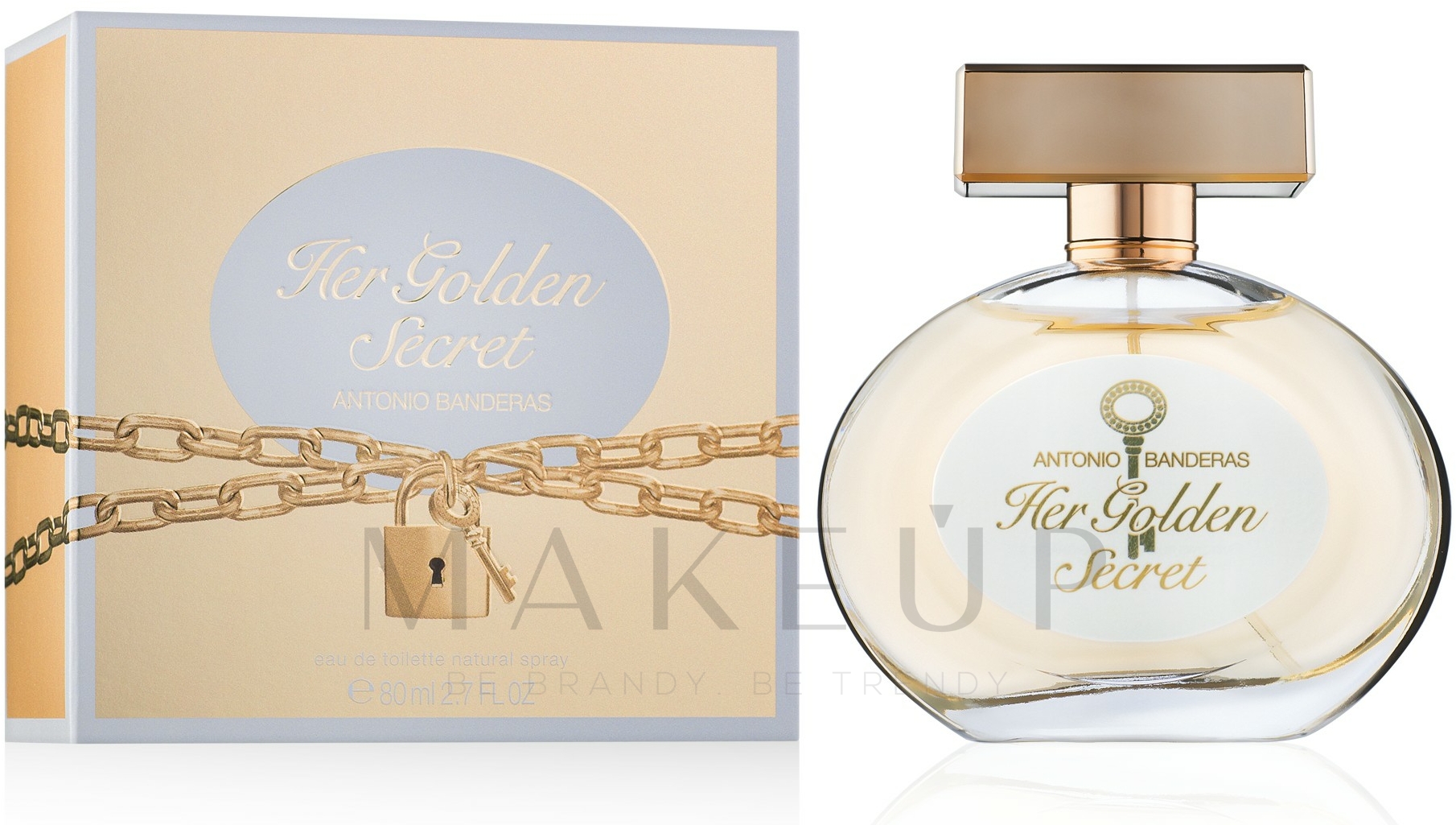 Antonio Banderas Her Golden Secret - Eau de Toilette — Bild 80 ml