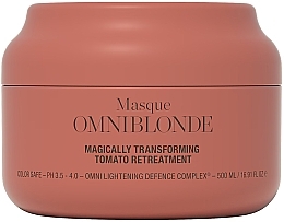 Düfte, Parfümerie und Kosmetik Revitalisierende Maske für blondes Haar - Omniblonde Magically Transforming Tomato Retreatment
